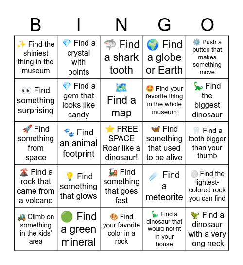 Tellus Bingo Card