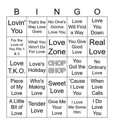 Love Language Rd4 (diagonal) Bingo Card