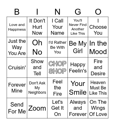 Mr. Telephone Man Rd6 ("T") Bingo Card