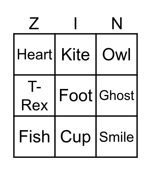 Jude Mantellini minkara Bingo Card