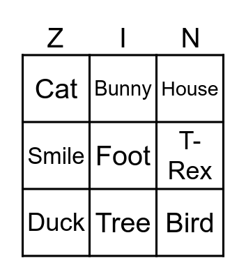 Jude Mantellini minkara Bingo Card