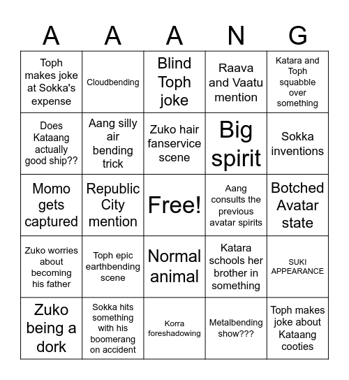 mushroom friend Bingo Card