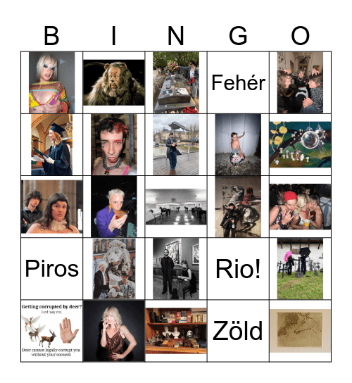 R.I.O. Bingo Card