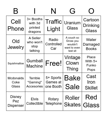127 Bingo Card