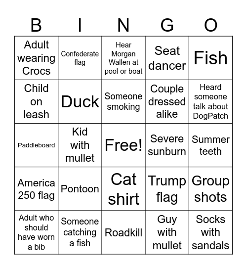 Langes + LOTO 2026 Bingo Card
