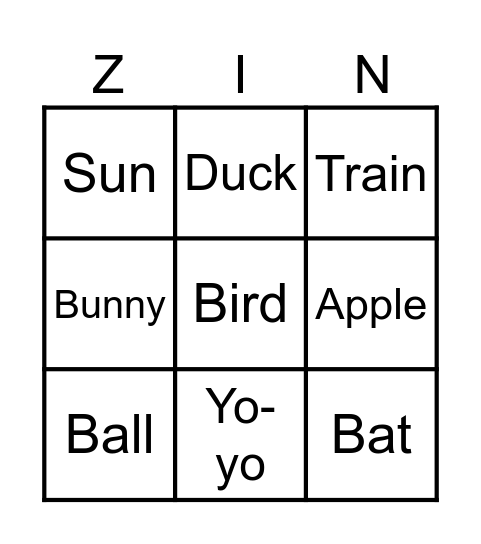 Jude Mantellini minkara Bingo Card