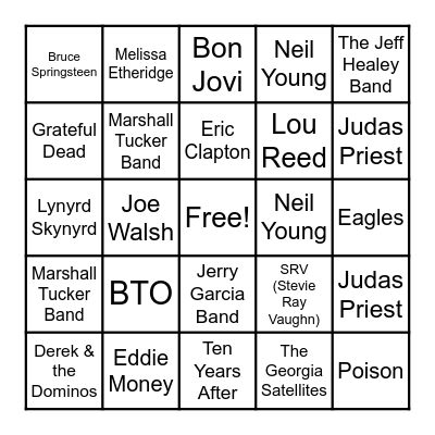 Old School in the Sand 2026 BLACKOUT Bingo Card