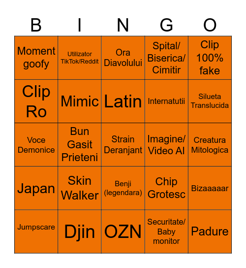 Bingo Paul Dadrian Nou 2026 Bingo Card