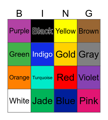Silver 👽 magenta🌸 Bingo Card