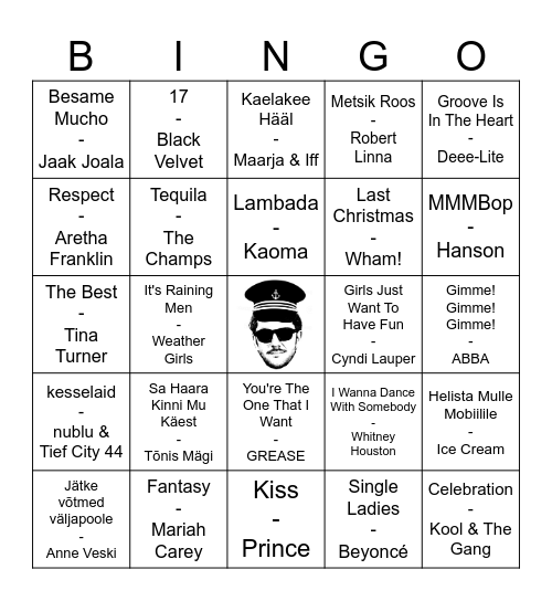 Tallinki musabingo #2 Bingo Card