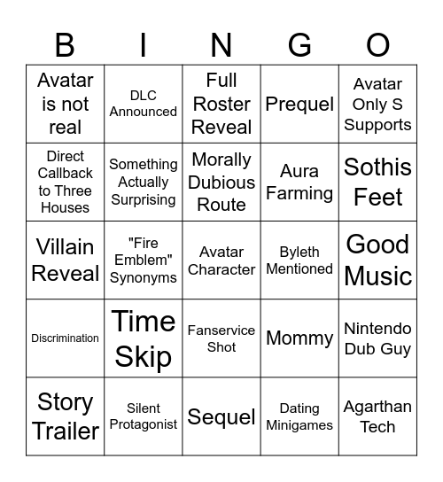 Fortune's Weave Direct 8/4/26 Bingo Card