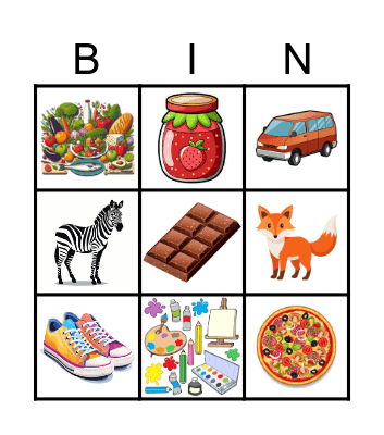 Sound Lotto Bingo Card