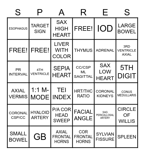 Alternate Views Bingo Card