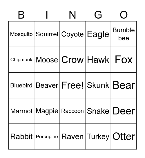 Solo Moto Road Dawg Bingo Card