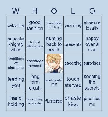 ANTI YORI BINGO Card