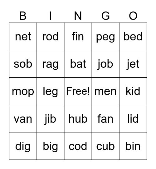SUMMER SCHOOL Bingo Card