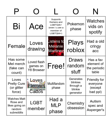 Snuffel Polonine bingo Card