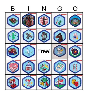 AHG Badge Bingo Card
