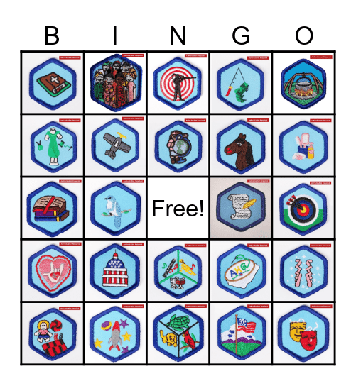 AHG Badge Bingo Card