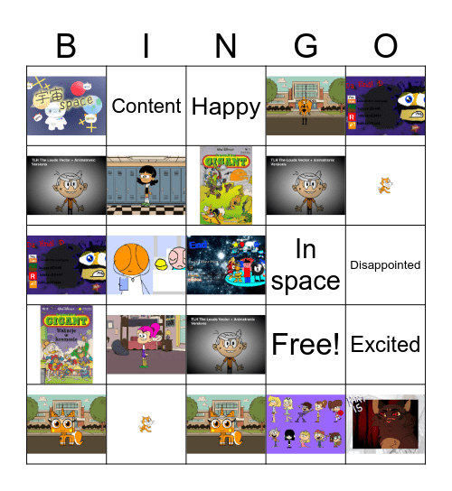 Team of Pictures Bingo Card