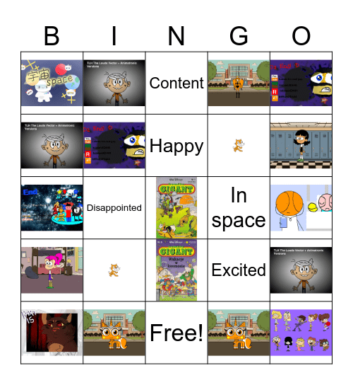 Team of Pictures Bingo Card
