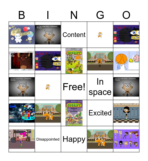 Team of Pictures Bingo Card