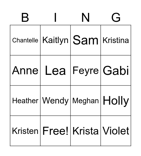 Books and Brews Bingo Card