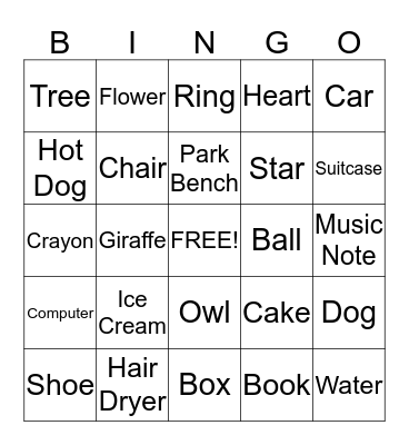 Scrapbooking STICKER Bingo! Bingo Card