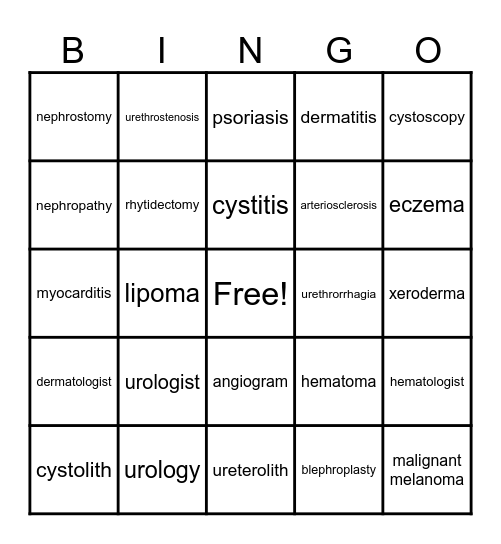 Final MT Bingo Card