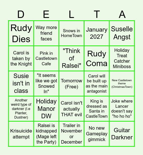 Cole's Chapter 6 Bingo 2 Bingo Card