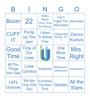 Music Bingo Card