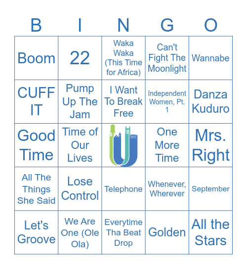 Music Bingo Card