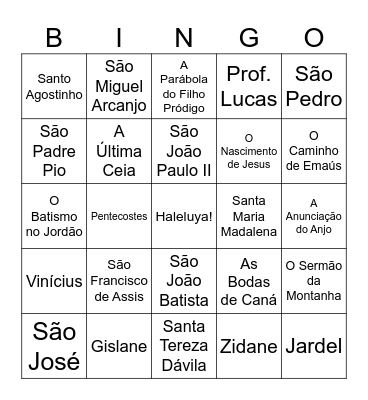 Bingo da melhor Célula Bingo Card