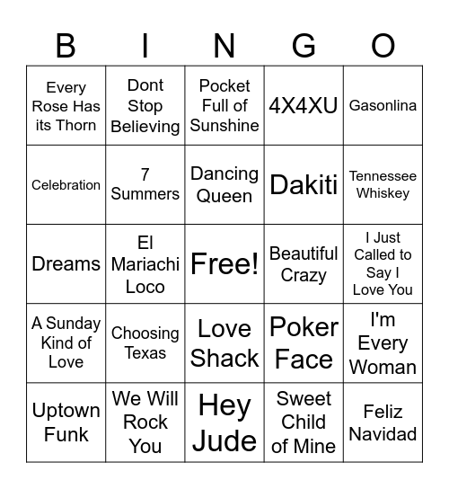 Singo Bingo- RBE Train Edition- All ABOARD! Bingo Card