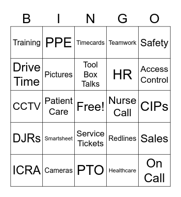 SWC 50th Celebration Bingo Card