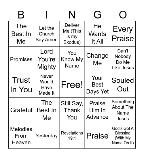Partner Game Night Bingo Card
