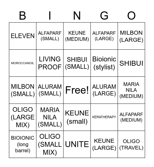 HOLIDAY BUNDLES Bingo Card