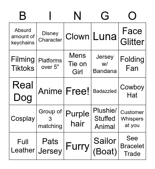 BTS BINGO Card