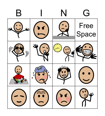 Untitled Bingo Card (LIST OF ZONES OF REGULATION) Bingo Card