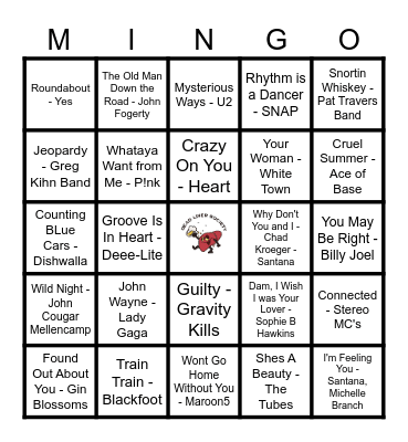 Deep Cuts!! Bingo Card