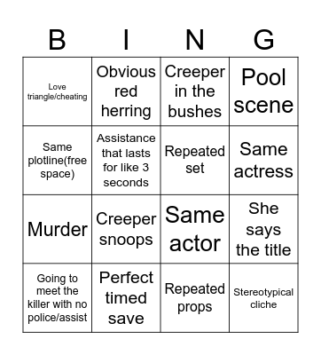 The Wrong Bingo Board Bingo Card