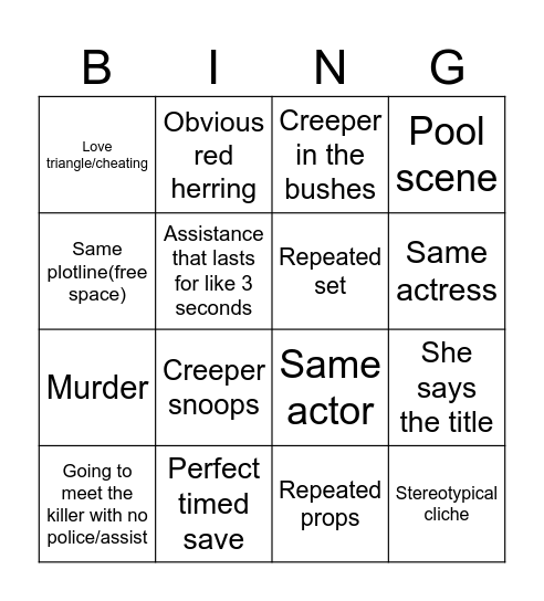 The Wrong Bingo Board Bingo Card