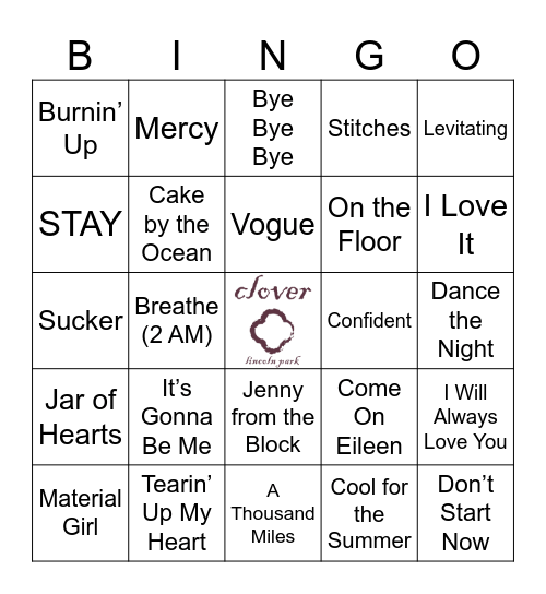 Leo Szn Bingo Card