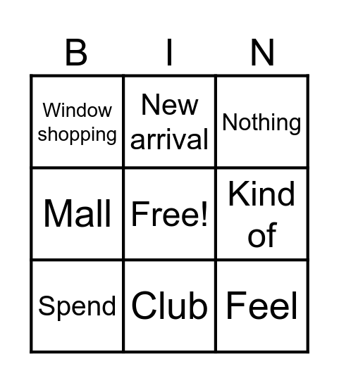 Conversation 4 Bingo Card