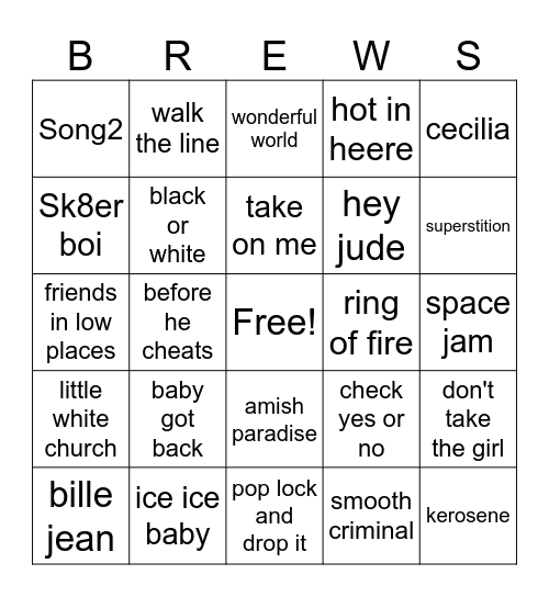 Random Bingo Card