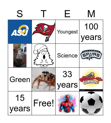 Getting to know Mr. Henry Bingo Card