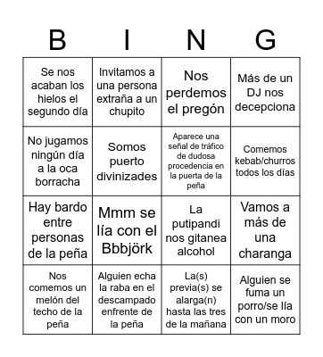 SB 2026 Bingo Card