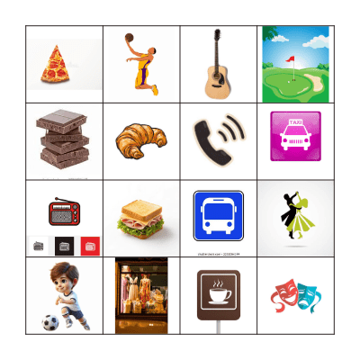 DES MOTS TRANSPARENTS EN FRANÇAIS Bingo Card