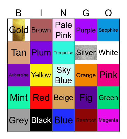 Ruby Bingo Card