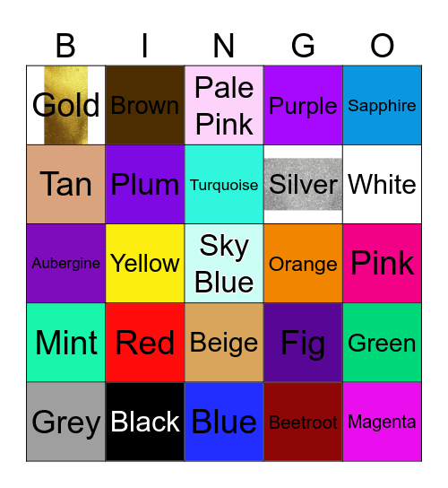 Ruby Bingo Card